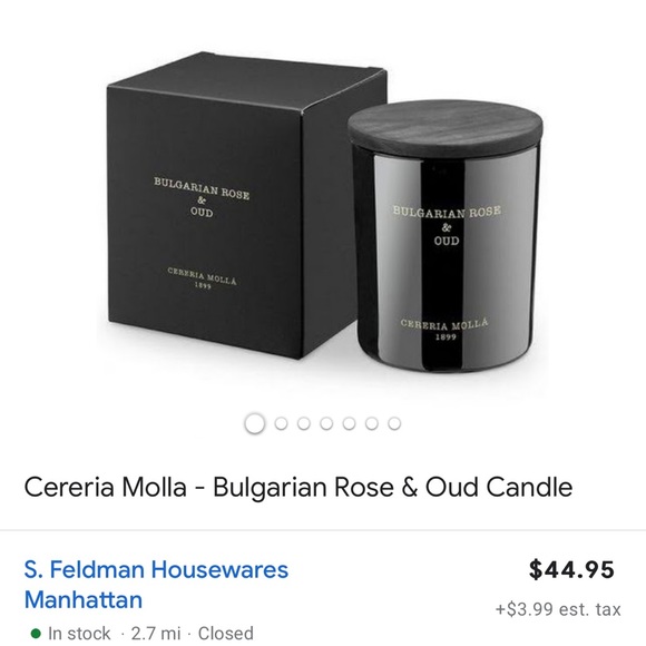 Other Bundle Bulgarian Rose Oud Candle 23 Gr And Hers Minoxidil